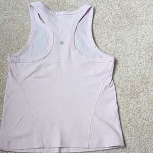 lululemon athletica Blush Pink Racerback Tank